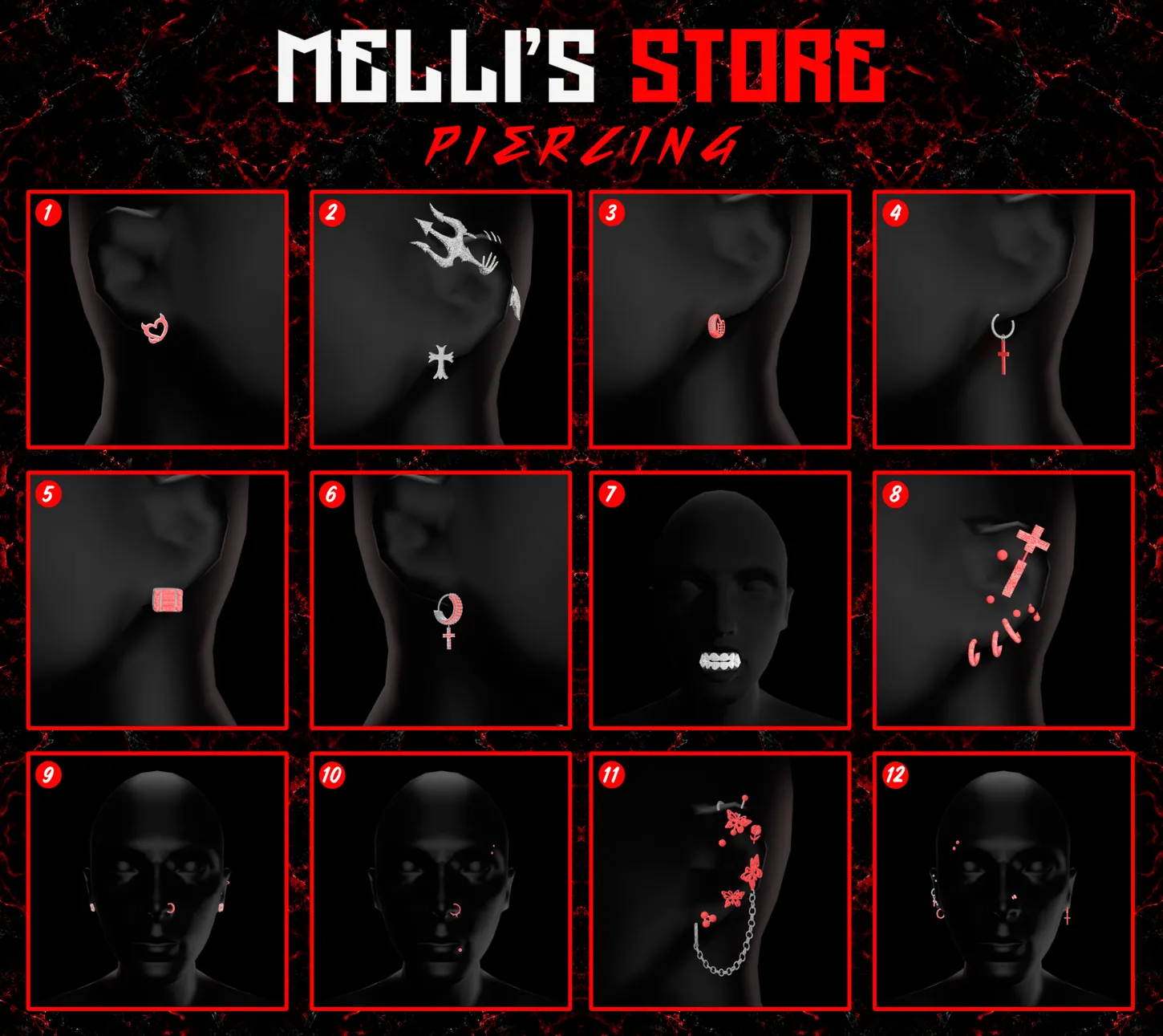 Piercings · muestra 01