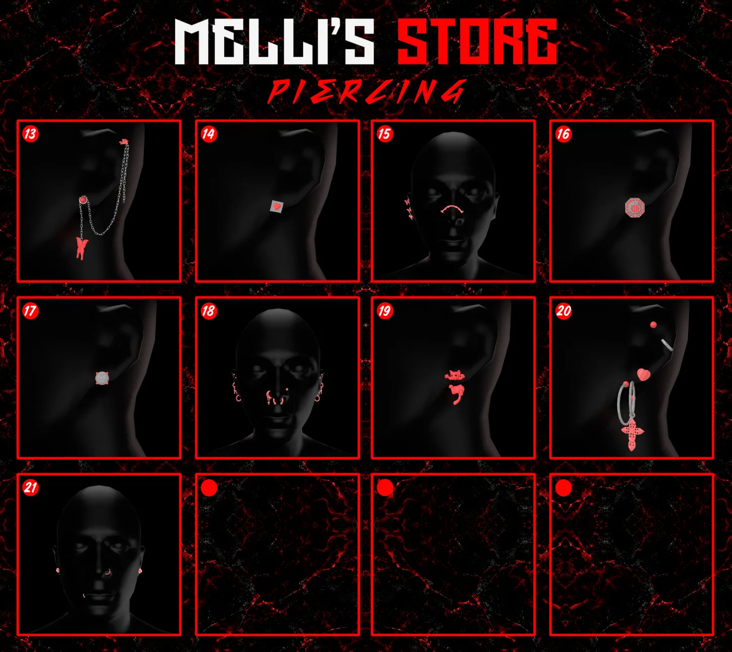 Piercings · muestra 02