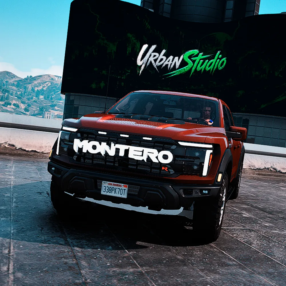 Montero personalizado · vista frontal