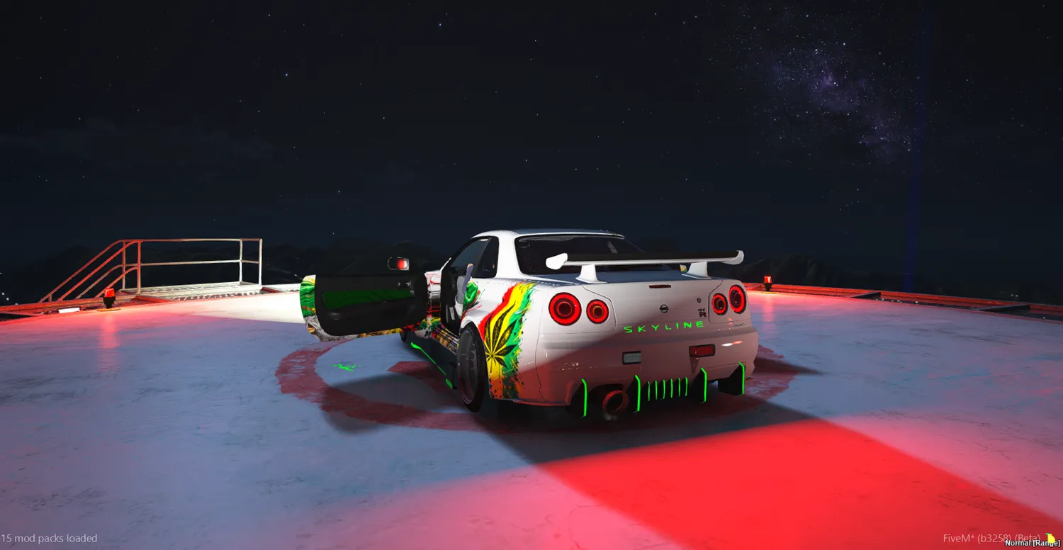 Vehículo con livery personalizada
